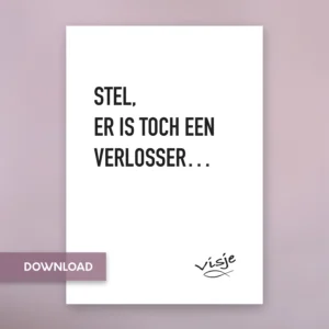 STEL,  ER IS TOCH EEN VERLOSSER…