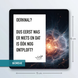 OERKNAL? DUS EERST WAS ER NIETS EN DAT IS ÓÓK NOG ONTPLOFT?