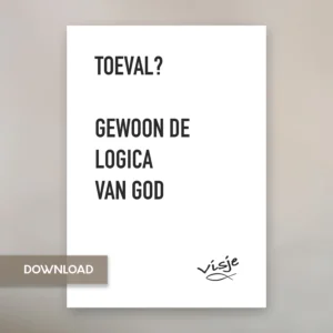 TOEVAL? GEWOON DE LOGICA VAN GOD